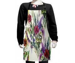 Floral Bouquet Kids Apron