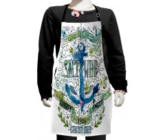 Ocean Anchor Kids Apron