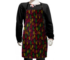 Apples Cherries Pears Kids Apron