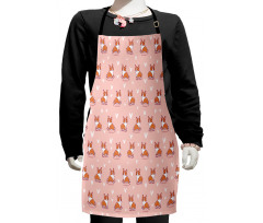 Little Corgis Kids Apron