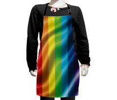 Pride Flag Inspired Design Kids Apron