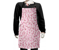 Cheery Blooms Kids Apron