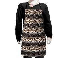 Cheetah Skin Circles Kids Apron