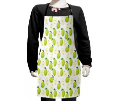 Cartoonish Fruit Anatomy Kids Apron