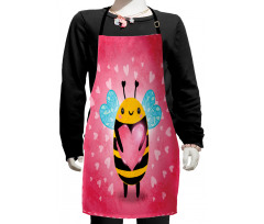 Bumblebee Cartoon Kids Apron