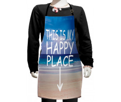 This is My Happy Place Kids Apron