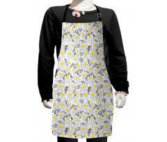 Bees Chamomile Meadow Kids Apron