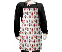 Bridal Bouquets Roses Kids Apron