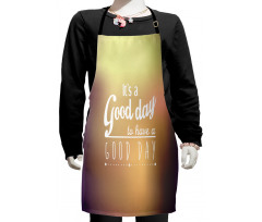 Day Words Kids Apron