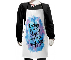 Paint Brush Happy Kids Apron