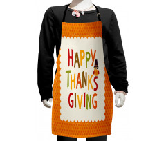 Cartoon Owl Kids Apron