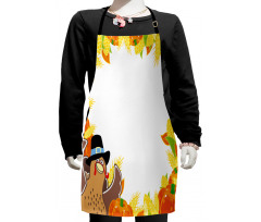 Corn and Pumkin Kids Apron