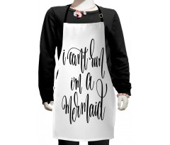 Mythical Saying Kids Apron