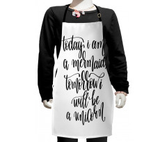 Self Esteem Expression Kids Apron