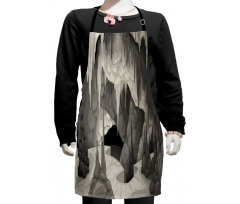 Cavern with Stalagmites Kids Apron