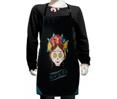 Hispanic Makeup Kids Apron