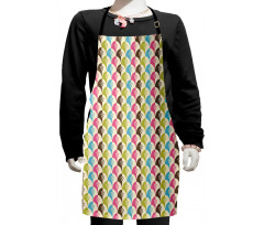 Scales with Stars Kids Apron