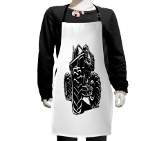 Modified Monster Pickup Kids Apron