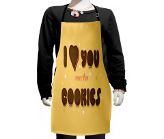 Chocolate Cookie Kids Apron