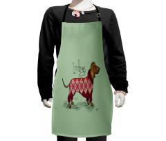 Animal in Clothes Kids Apron