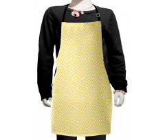 Yellow Roman Tile Kids Apron