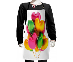 Romance Wedding Kids Apron