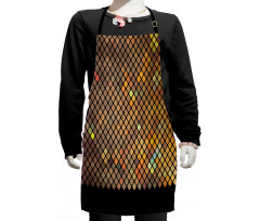 Mosaic of Squares Kids Apron