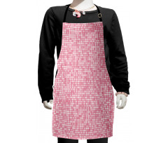 Gingham Grid Kids Apron