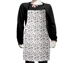 Scattered Game Kids Apron