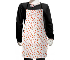 Cartoon Animal Pattern Kids Apron