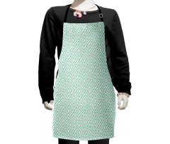 Labyrinth Checkered Kids Apron