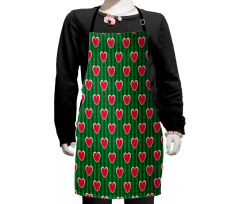 Love Pattern Kids Apron