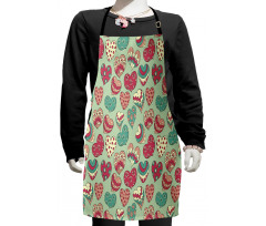 Colorful Love Cheers Kids Apron