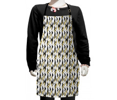 Triangles and Stripes Kids Apron