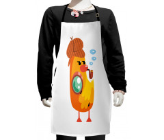 Private Detective Duck Kids Apron