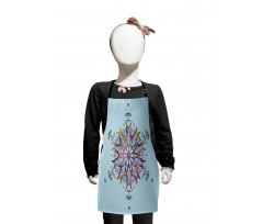 Doodle Motif Kids Apron