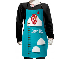 Dream Big Phrase Kids Apron