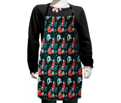 Hipster Shapes Kids Apron