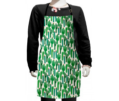 San Pedro Cactus Floral Kids Apron