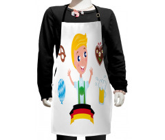 Bavarian Boy Oktoberfest Kids Apron