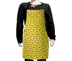 Summer Fruit Slices Kids Apron