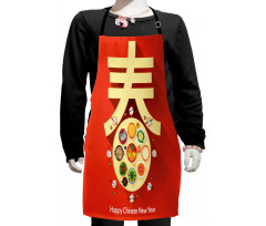 Family Dinner Kids Apron