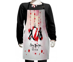 Brush Blossom Kids Apron