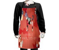 Motifs of Japan Kids Apron