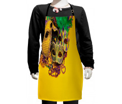 Venetian Mask Design Kids Apron