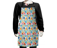 Polish Colorful Foliage Kids Apron