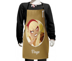 Teen Girl Wheat Kids Apron