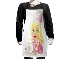 Princess Baby Kids Apron