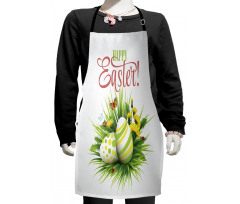 Spring Season Foliage Kids Apron