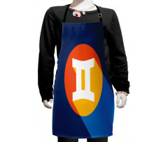 Colorful Graphic Kids Apron